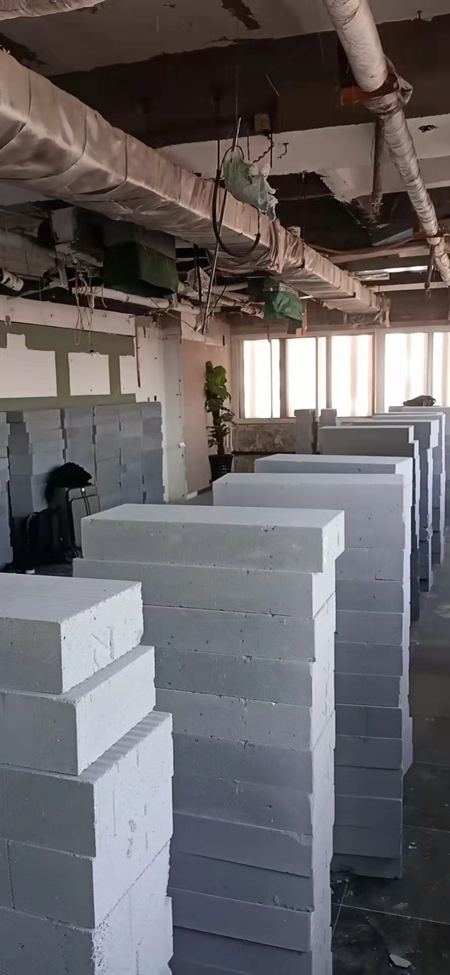 厂房轻质砖隔墙施工图