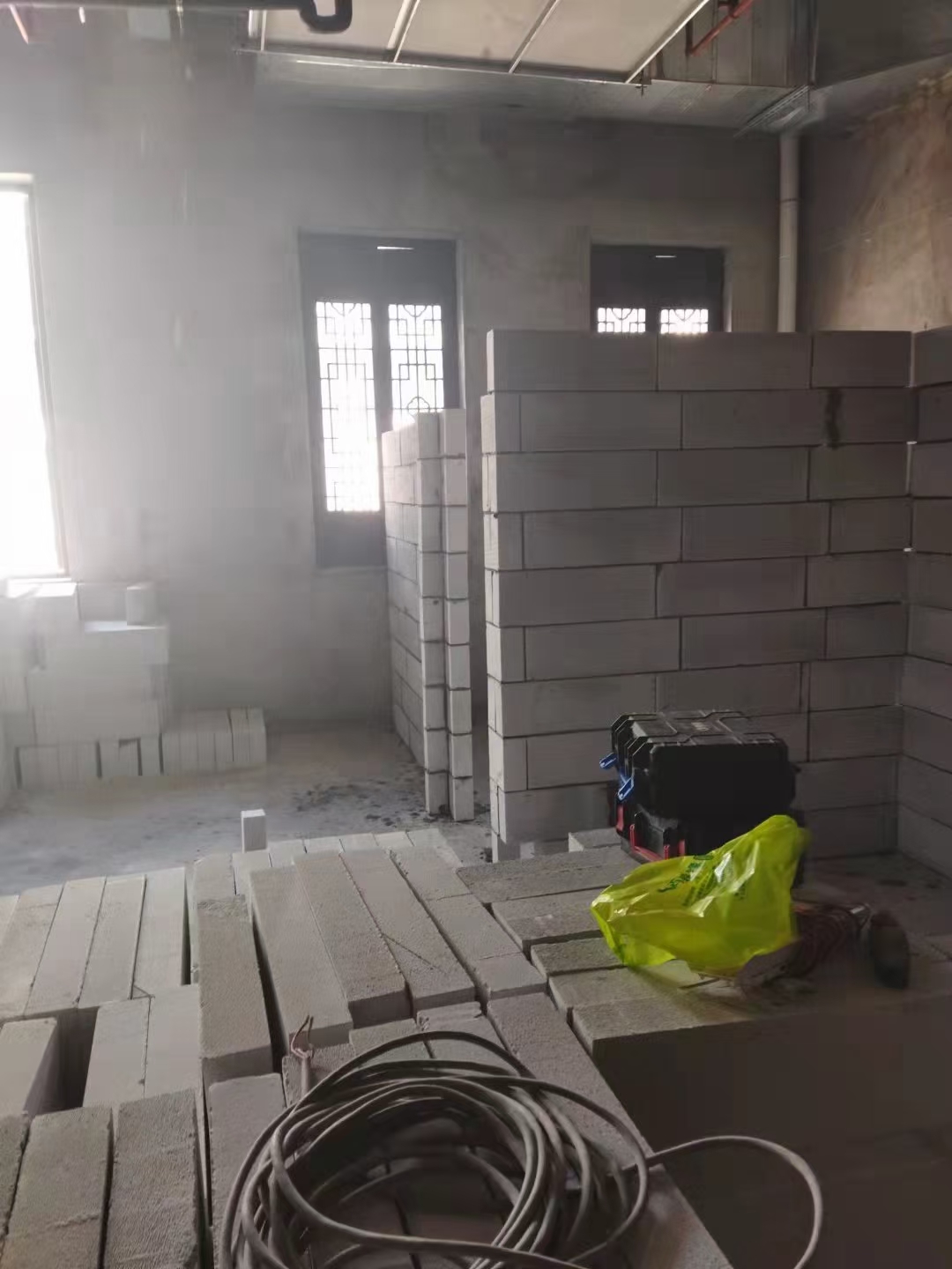 办公楼轻质砖隔墙施工图